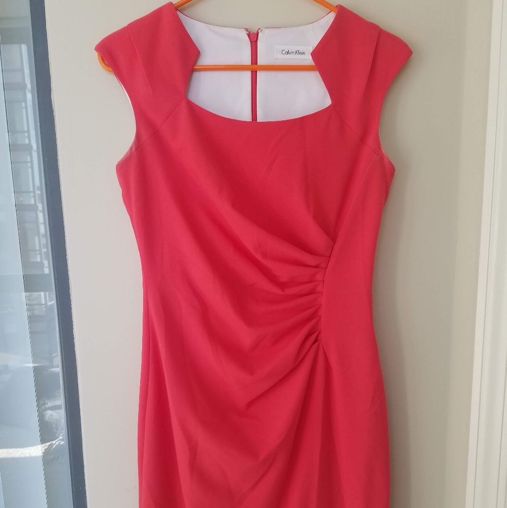 Pink Sheath Dress